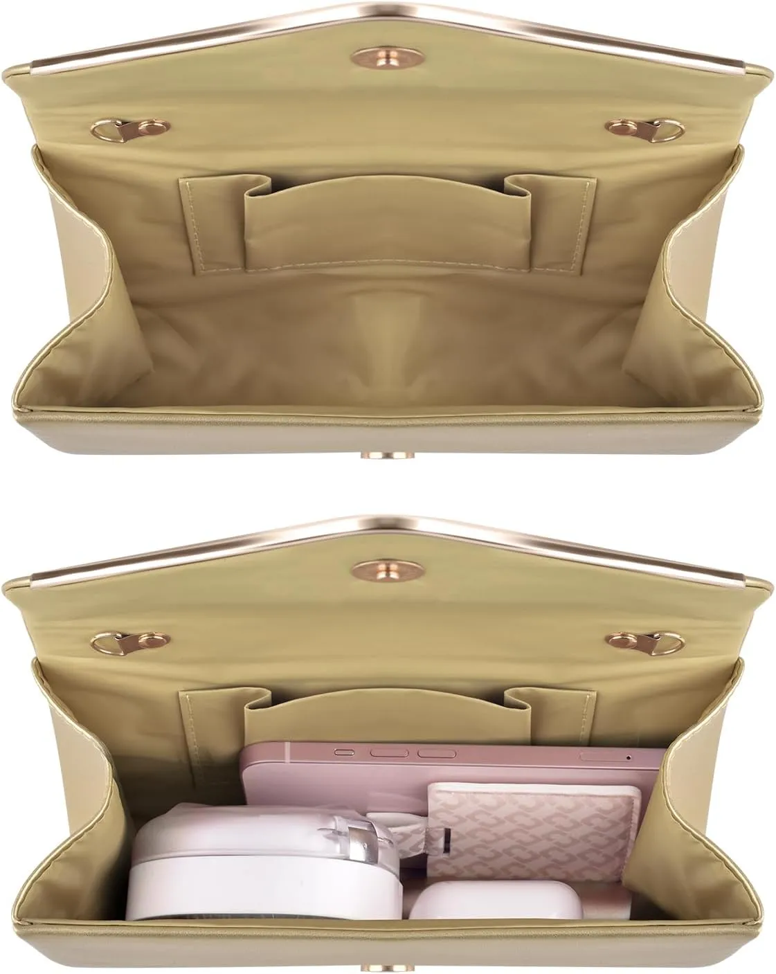 TINDTOP Evening Clutch Purses for Women Handbags for Formal Wedding Party Cocktail Prom Crossbody Shoulder Envelope Bag