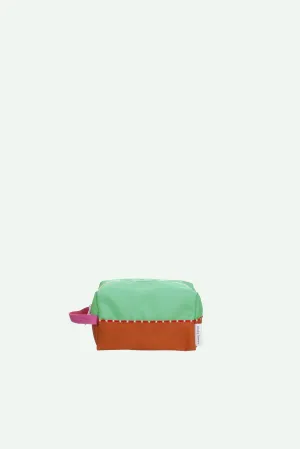 toiletry bag  | better together | colourblocking | towel green
