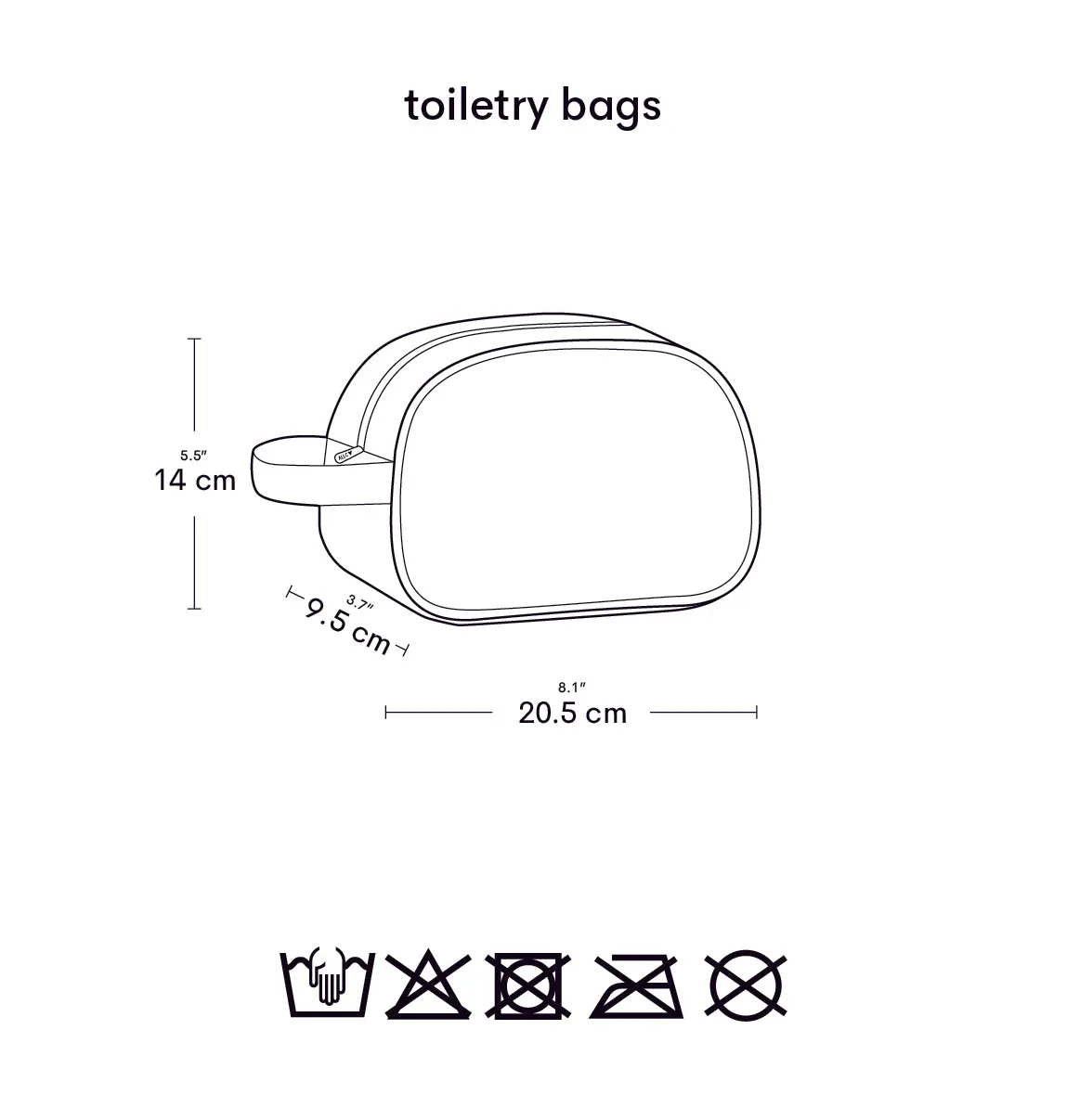 Toiletry bag: Galaxy