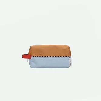 TOILETRY BAG - JANE BEIGE & ZISSOU BLUE