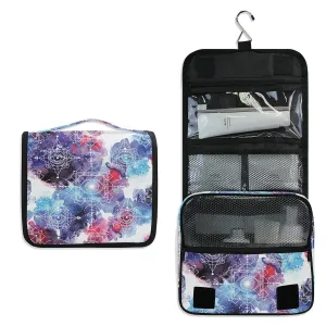 Toiletry Bag Sacred Geometic Pattern Hanging Travel Toiletry Bag Dopp Kit Shaving Bag Toiletry Organizer Makeup Cosmetic Bag For Women Men
