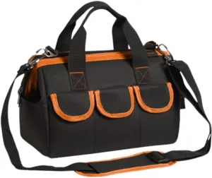 Tool Bag Tool Tote Bag Portable Storage Bag Tools Shoulder Bag Organizer with Removable Strap for Electrician Carpenter Carpentry