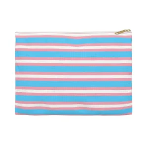 Transgender Pride Flag  Accessory Pouch