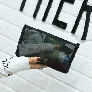 Transparent small Women Cosmetic Bag Travel Function