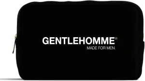 Travel Pouch - Men’s Toiletry Bag - Pouch for Cosmetics, Skincare & Grooming Products - Multipurpose On-The-Go Use 0 Durable Neoprene - 7.5”L x 1.25”W x 5.5”H - Black -1 Bag