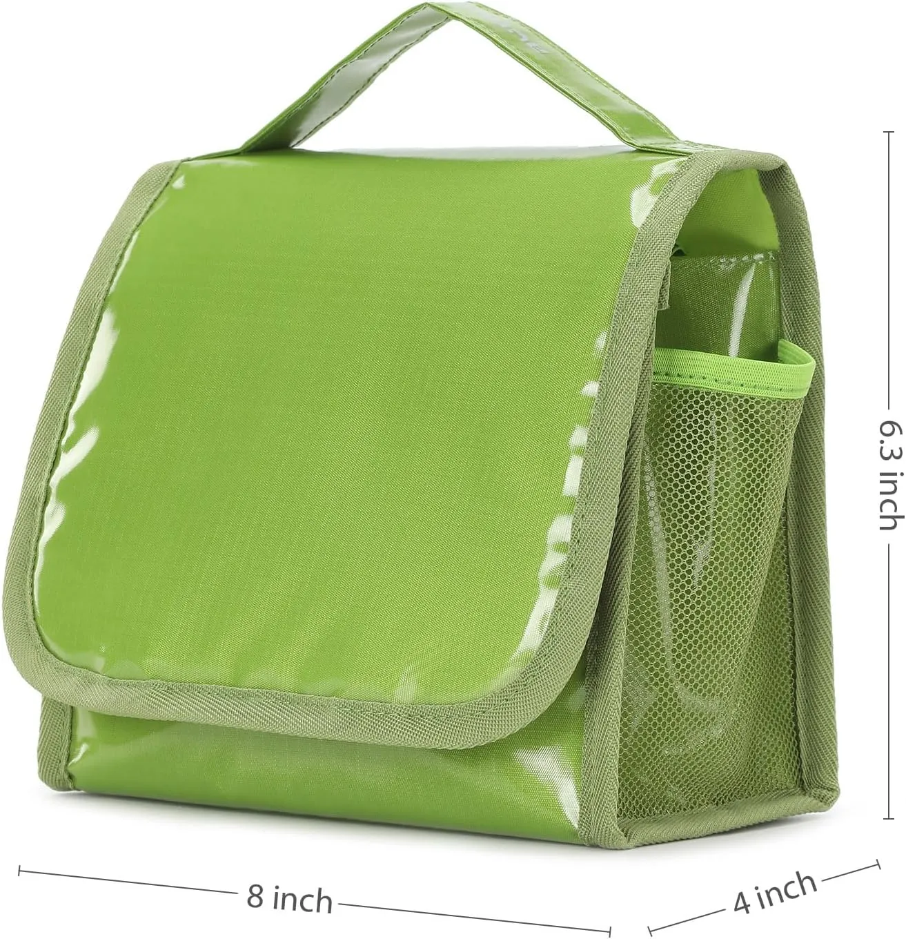 Travel Toiletry Bag for Women with Hanging Hook, Water-resistant Makeup Cosmetic Bag Hanging Organizer for Shampoo, Full Sized Container, Toiletries Scandihome Series