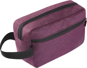 Travel Toiletry bag Toiletry bag for women men Hanging Cosmetic bag Travel accessories Gift for Women Men (Deep purple)