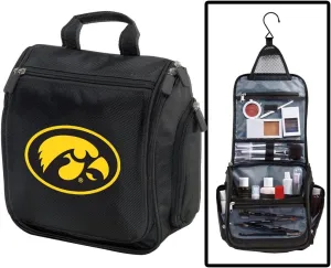 University of Iowa Toiletry Bags Or Hanging Iowa Hawkeyes Shaving Kits