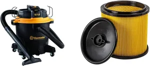 Vacmaster Professional Beast Series Wet/Dry Vac Bundle with Standard Cartridge Filter