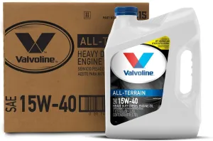 Valvoline All Terrain 15W-40 Heavy Duty Diesel Engine Oil 1 GA, Case of 3