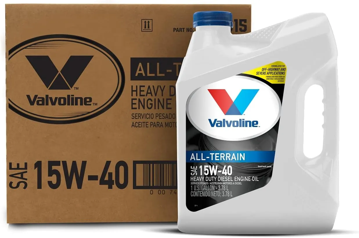 Valvoline All Terrain 15W-40 Heavy Duty Diesel Engine Oil 1 GA, Case of 3