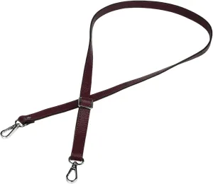 VanEnjoy Full Grain Genuine Leather Adjustable CrossBody Strap Replacement for Bag Purse, 0.7" Wide,26-51" Long