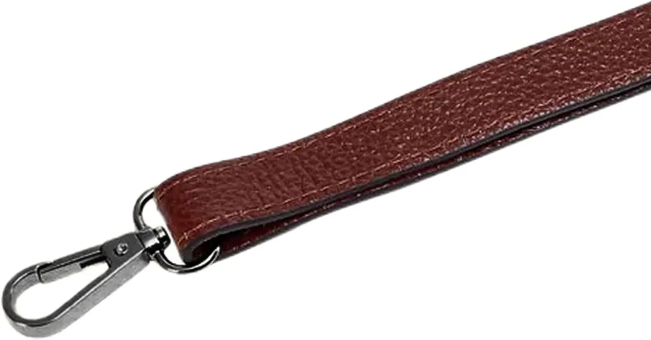 VanEnjoy Full Grain Genuine Leather Adjustable CrossBody Strap Replacement for Bag Purse, 0.7" Wide,26-51" Long