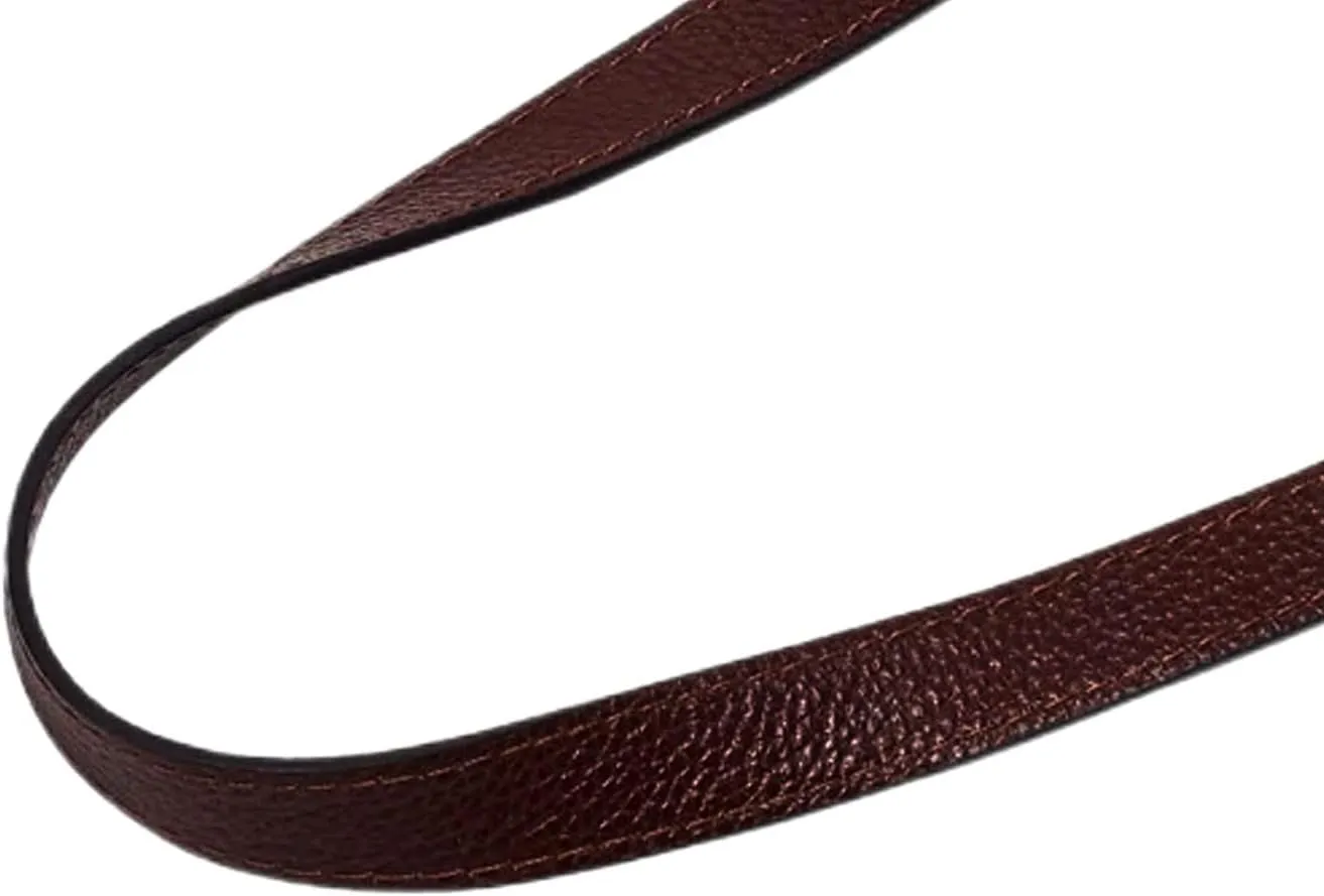 VanEnjoy Full Grain Genuine Leather Adjustable CrossBody Strap Replacement for Bag Purse, 0.7" Wide,26-51" Long