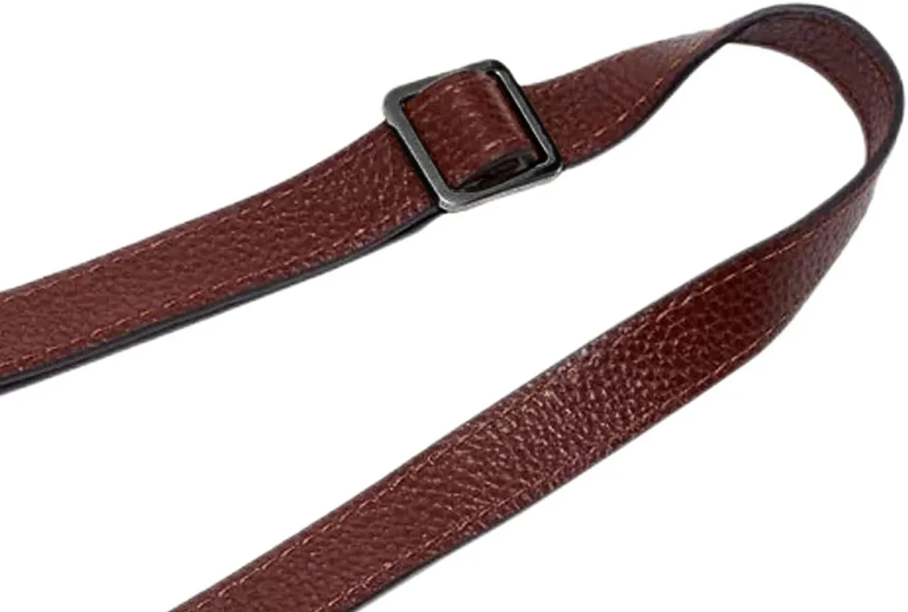 VanEnjoy Full Grain Genuine Leather Adjustable CrossBody Strap Replacement for Bag Purse, 0.7" Wide,26-51" Long