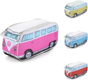 Volkswagen Travel Toiletry Bag for Men and Women - Cosmetic Makeup Organizer Dopp Kit with Internal Pockets and Double Zipper - VW Bus Volkswagen Accessories - Multiple Colors