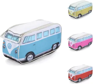 Volkswagen Travel Toiletry Bag for Men and Women - Cosmetic Makeup Organizer Dopp Kit with Internal Pockets and Double Zipper - VW Bus Volkswagen Accessories - Multiple Colors