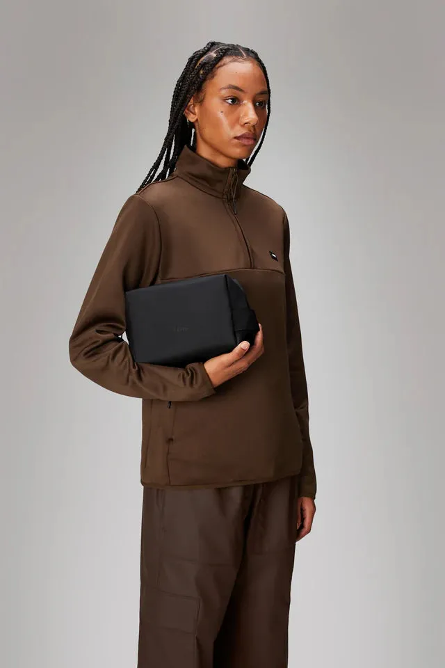 Wash Bag Small Black Rains