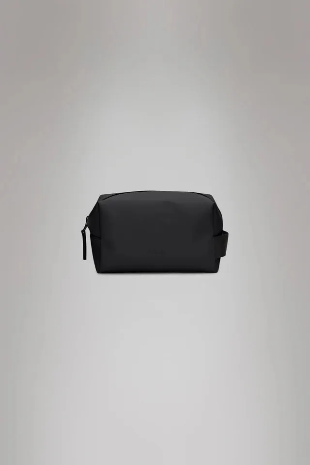 Wash Bag Small Black Rains