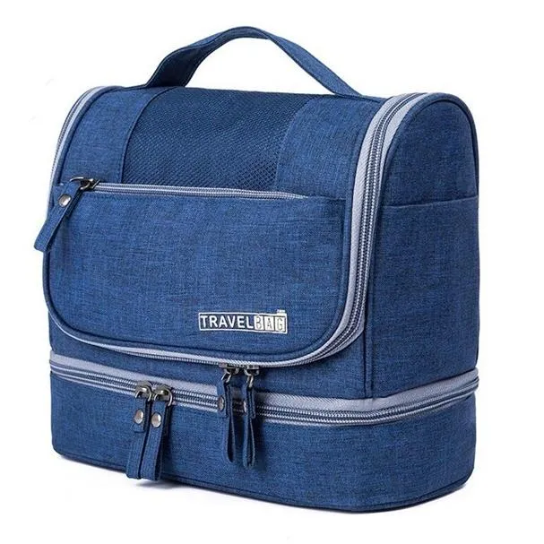 Waterproof Hanging Travel Toiletry Bag - Assorted Colors