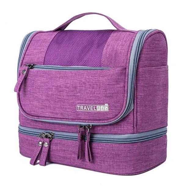 Waterproof Hanging Travel Toiletry Bag - Assorted Colors