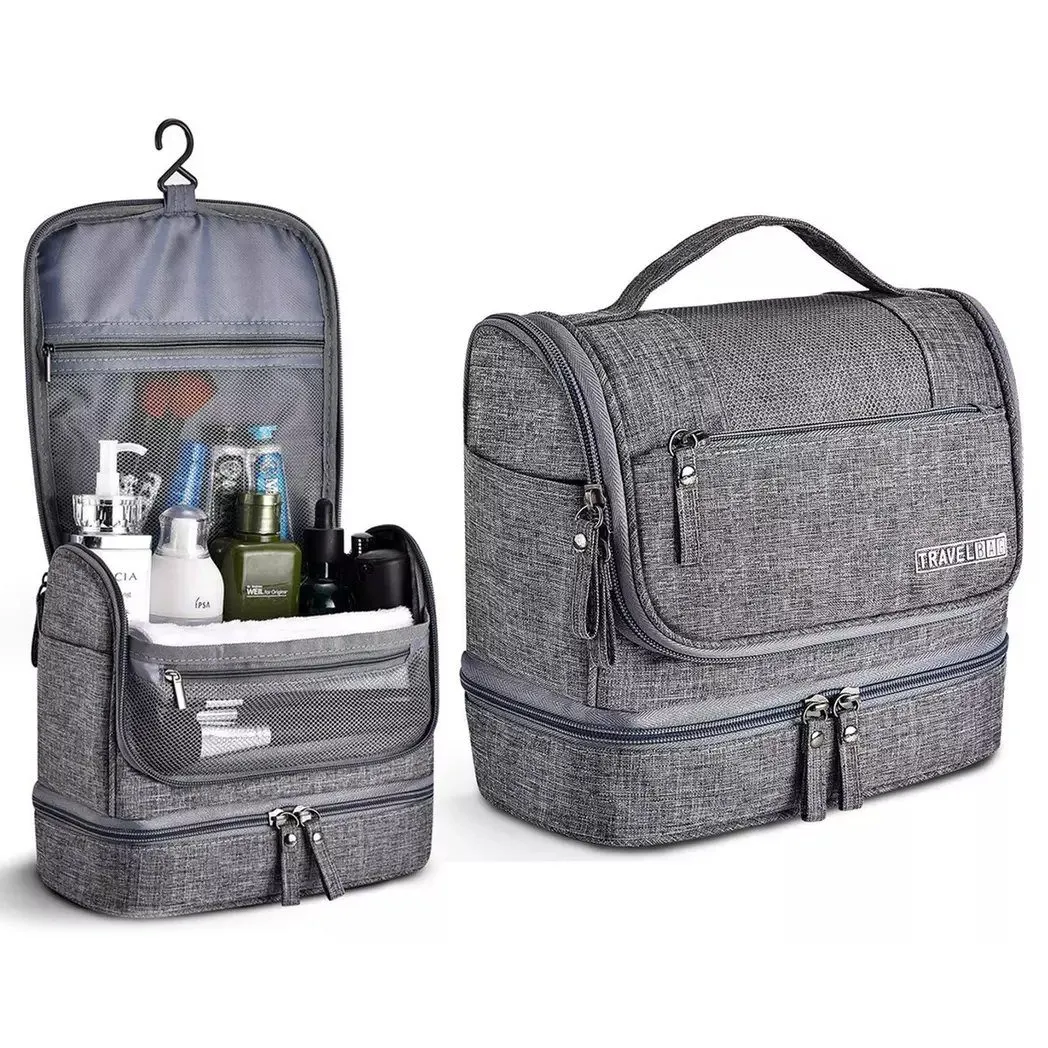 Waterproof Hanging Travel Toiletry Bag for Men and Women