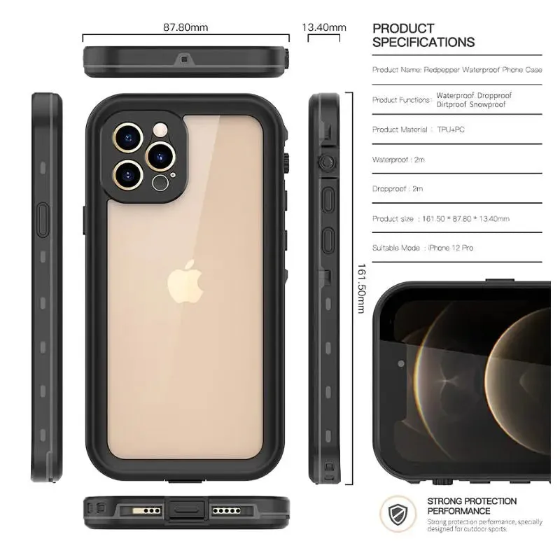 Waterproof iPhone Apple Cases | All Models iPhone 7 to iPhone 14Pro Max