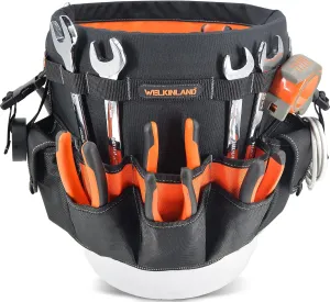 WELKINLAND 5 gallon bucket tool organizer, 5 gallon bucket holder, bucket liner, Bucket tool organizer, Tool bucket, Bucket tool bag, Bucket organizer, Bucket bag organizer, Bucket organizer