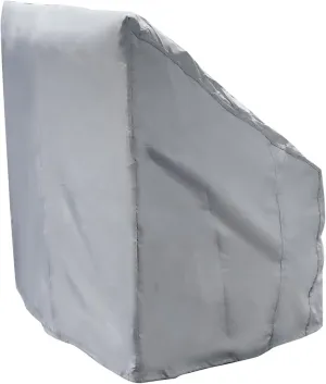WFLNHB Boat Center Console Cover Heavy Duty 600D Replacement for Carolina Skiff Boston Whaler Mako Excel Bay Pro Wellcraft-Grey