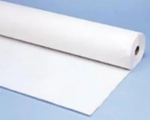 White Plastic Tablecloth Roll, Heavy Duty 300-ft