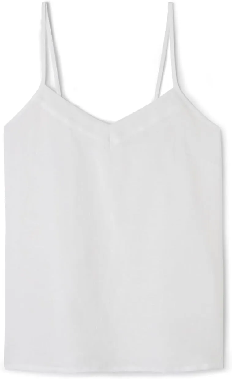 Woman's The Pure Linen Top in Linen Fabric
