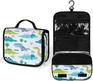 Women Hanging Toiletry Wash bag, Travel Cosmetic Storage Case Organizer