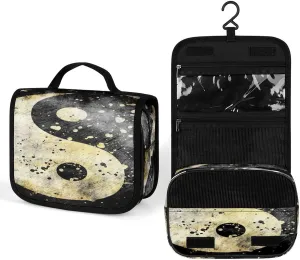 Women Hanging Toiletry Wash bag, Travel Cosmetic Storage Case Organizer