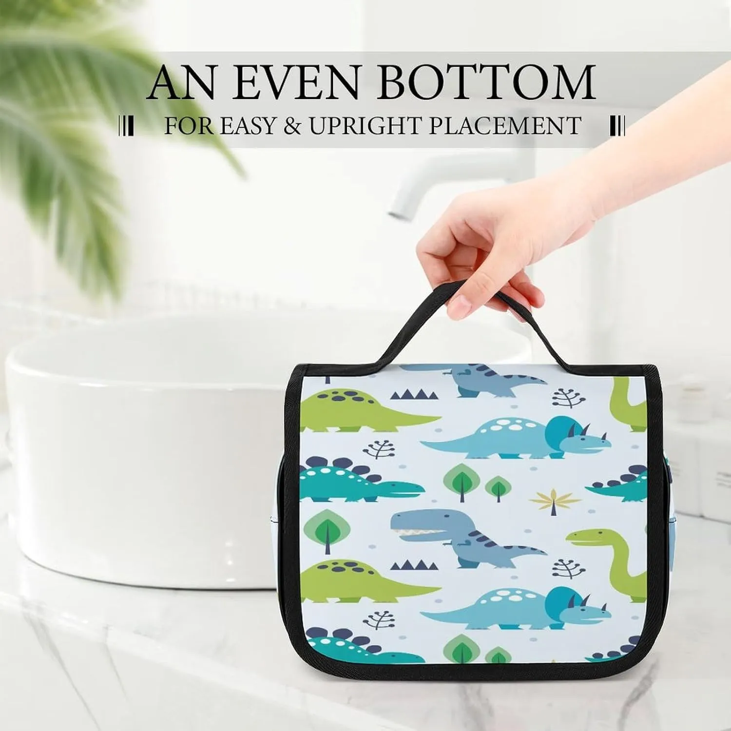 Women Hanging Toiletry Wash bag, Travel Cosmetic Storage Case Organizer