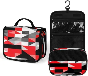 Women Hanging Toiletry Wash bag, Travel Cosmetic Storage Case Organizer