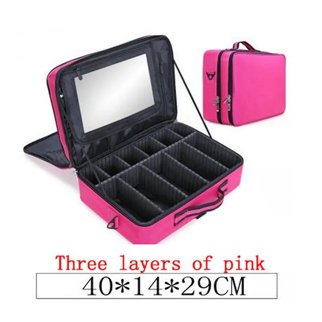 Women Professional Suitcase Makeup