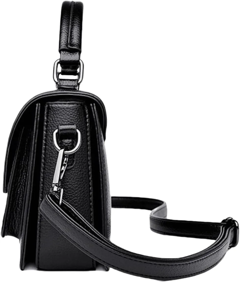 Women Vegan Leather Evening Handbag Crocodile Pattern Handle Clutch Purse Cross Body Envelope Bag