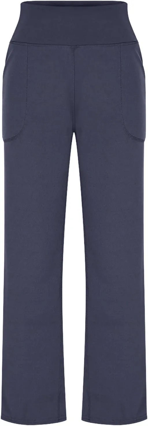 Women Yoga Capri Pants 2025 High Waist Solid Pant Wide Leg Workout Crop Summer Pants for Casual, Travel, Exercise