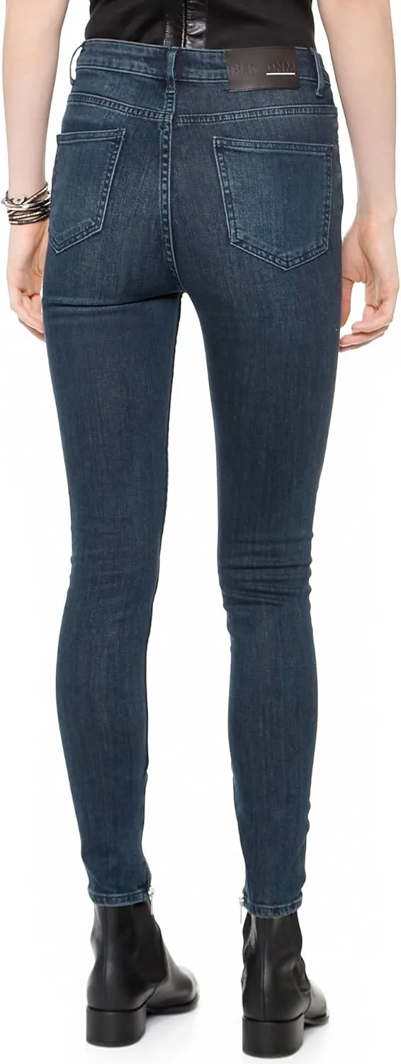 Women's High Rise Jeans, Water Blue