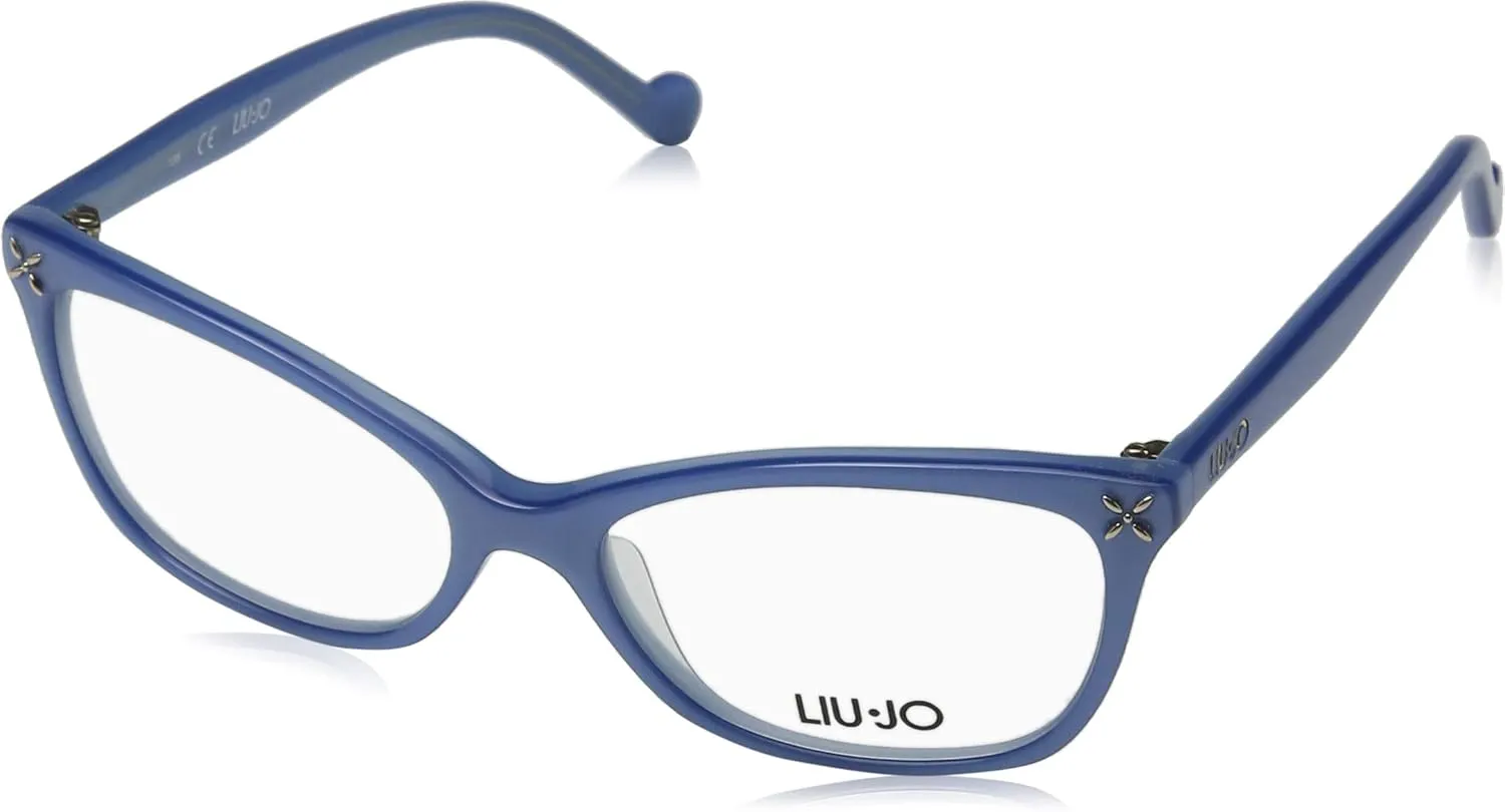Women's LJ2623 404 52 Optical Frames, Denim, Denim, 52