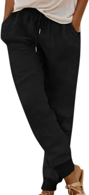Womens Straight Leg Pants Womens Wrinkle Free Mid Rise Casual Wide Leg Trousers Button Down Loose Work Office Business S