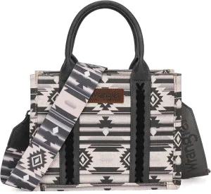 Wrangler Aztec Tote Bag for Women Boho Shoulder Purses and Handbags