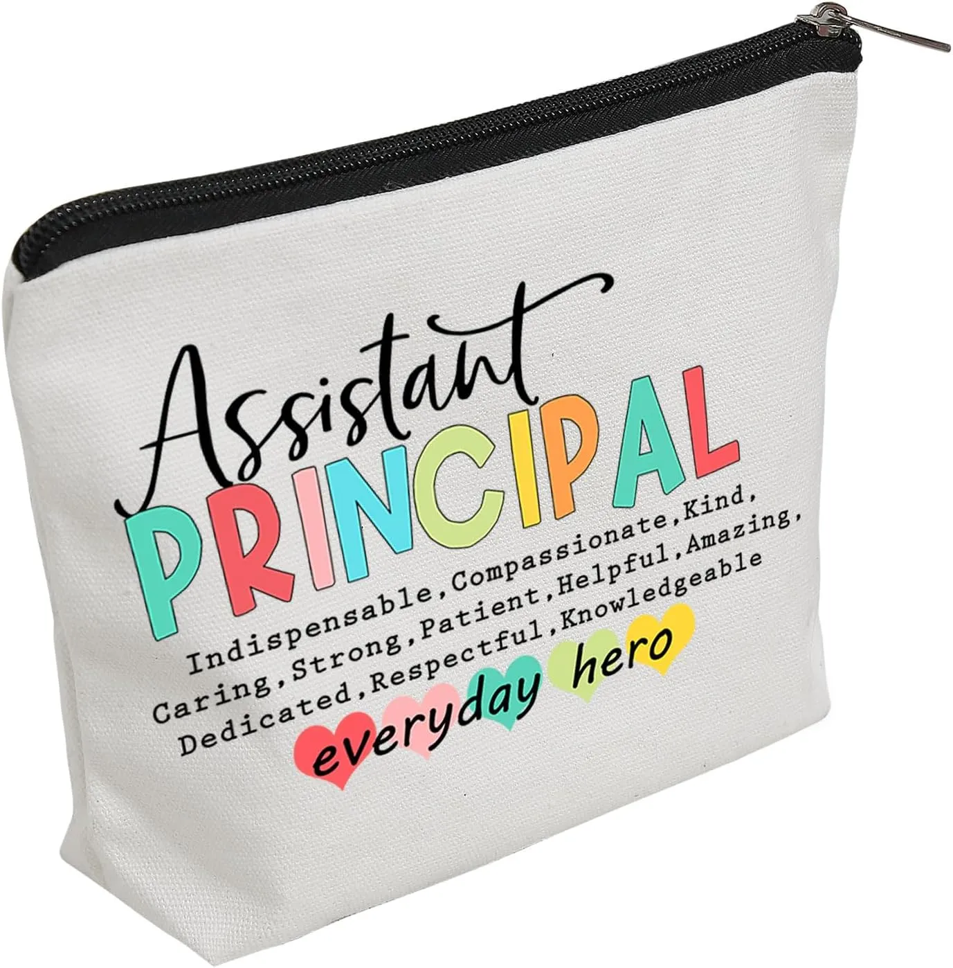 WZJHCL Assistant Principal Survival Kit Appreciation Gift For Assistant Principal Makeup Pouch Assistant Principal Back To School Gift Teachers Day Gift (Assistant Principal)