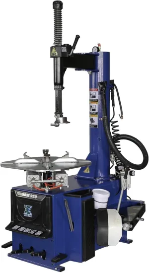XK Tire Changer, New 2.0 Horsepower Wheel Changers Machine Combo Balancer Rim Clamp 950 690 with 36 Month Part Replacements