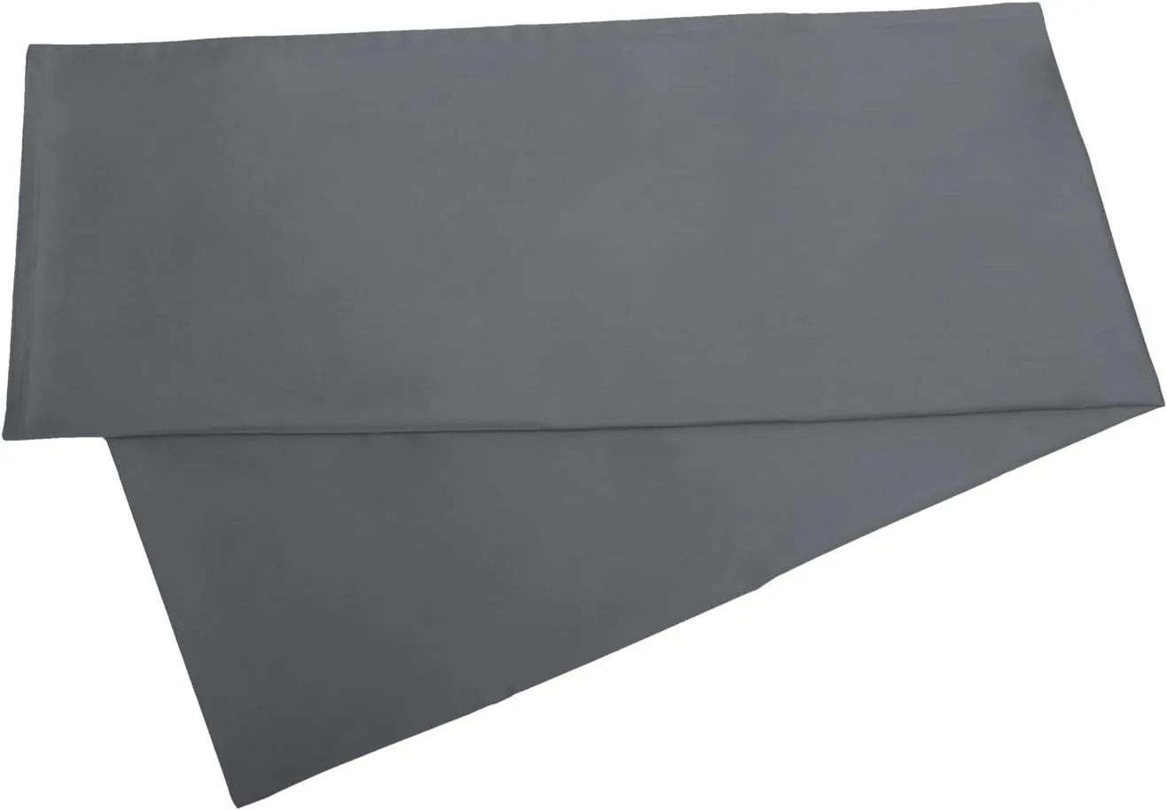YAROO 21x72 Body Pillow Cover,Body Pillow Case,Long Pillow Case -Envelope Closure,400 Thread Count,100% Cotton,Only Cover No Insert,Body Pillowcase-Dark Gray