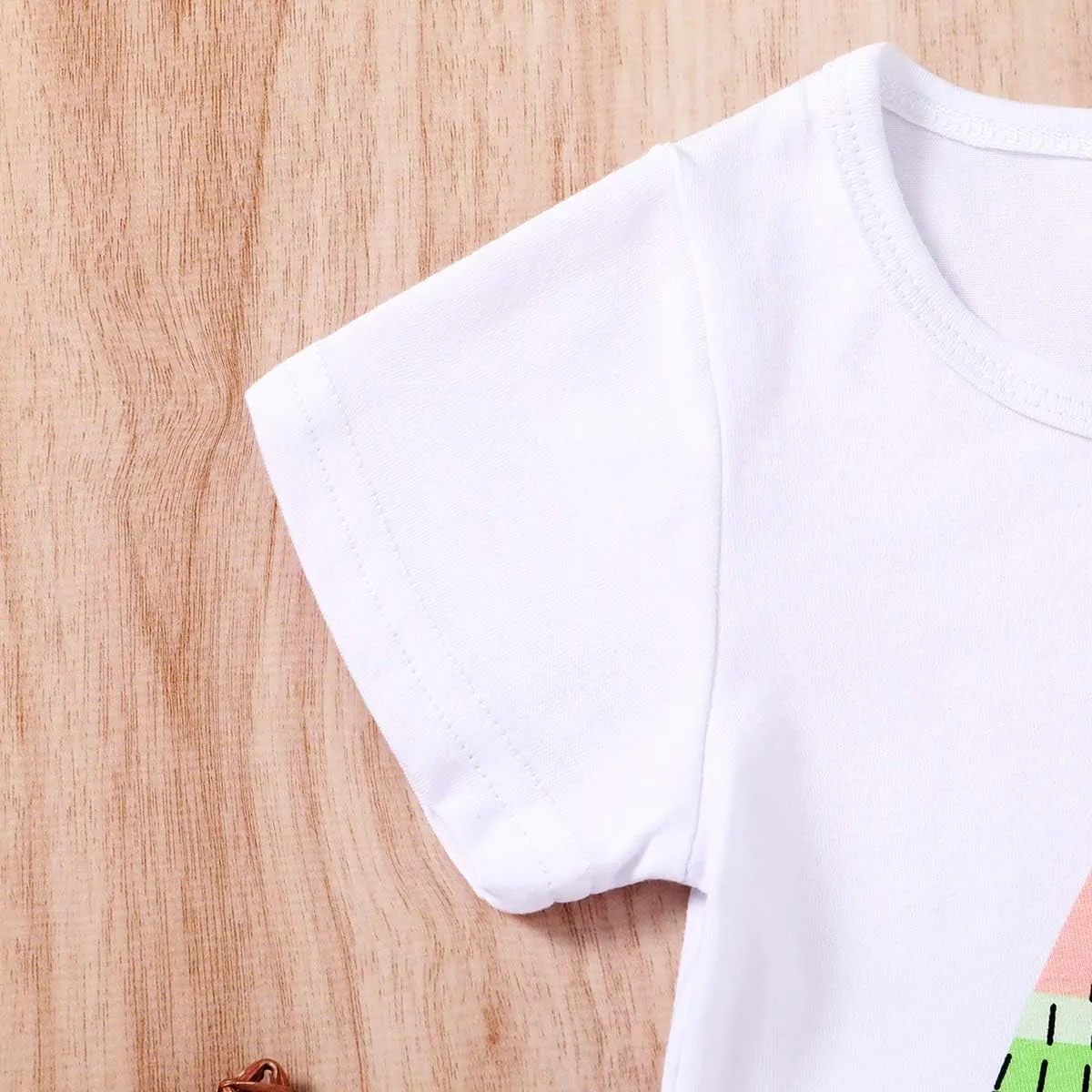 YOUNGER TREE Toddler Baby Girls Clothes Watermelon T-shirt   Linen Shorts with Belt Cute Summer Short Set
