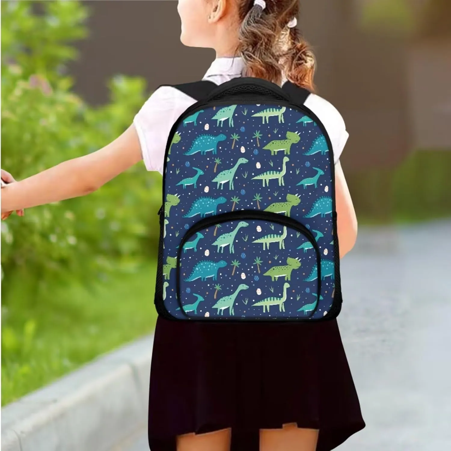 Ystardream Cartoon Dinosaur Backpack for Kids 3-5 Toddler Backpacks for Boys 2-4 With Lunchbox Kindergarten Backpack for Girls Waterproof School bag Backpack 12inch 3-in-1 Set