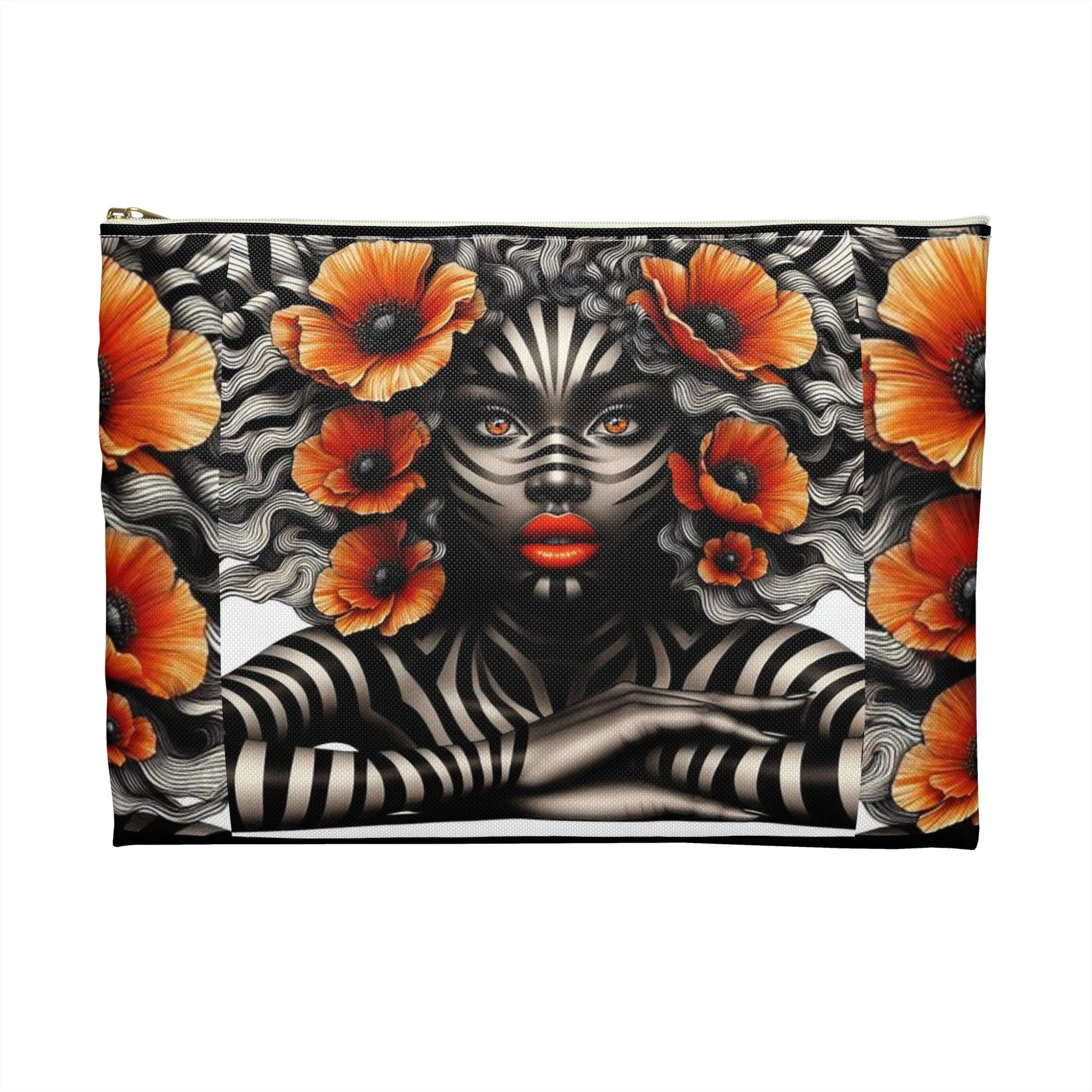 Zebra Fantasy Accessory Pouch #ZF3