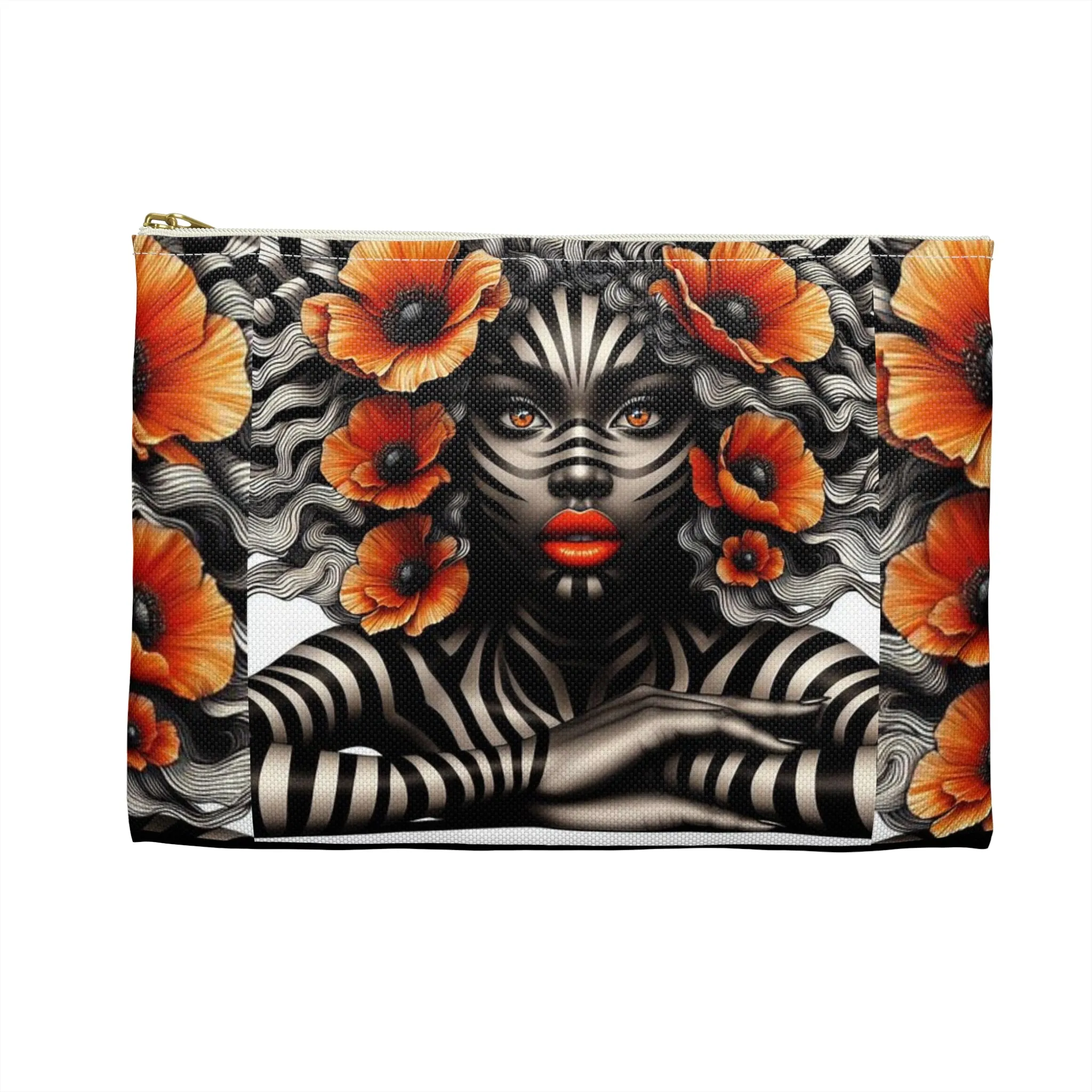 Zebra Fantasy Accessory Pouch #ZF3