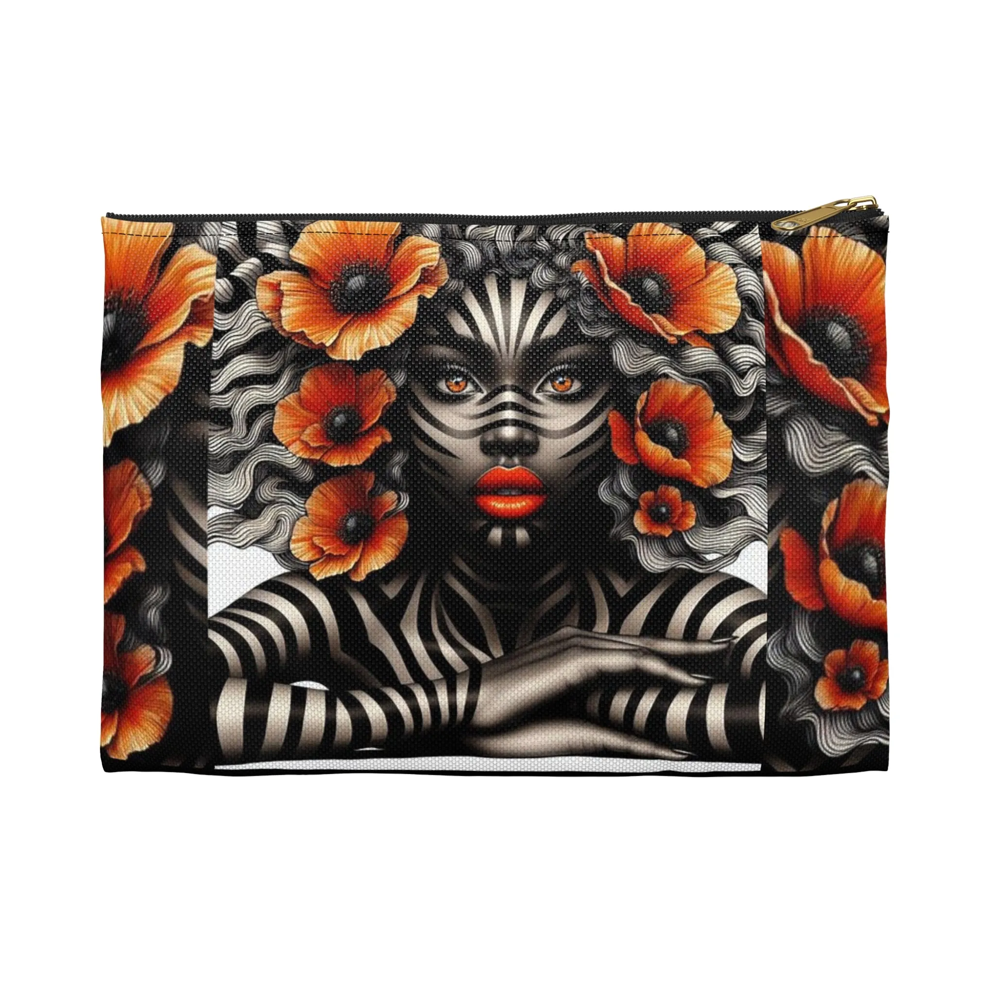 Zebra Fantasy Accessory Pouch #ZF3